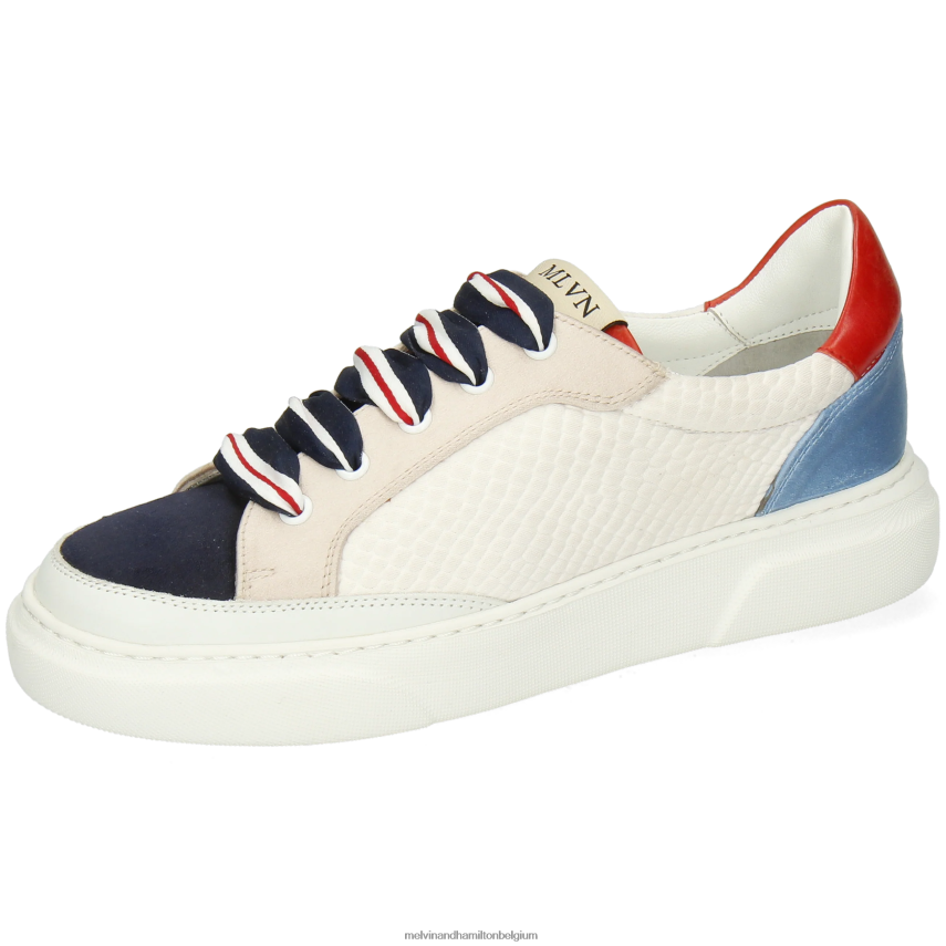 Melvin & Hamilton sportschoenen wit vrouwen haley 23 V488DN1862