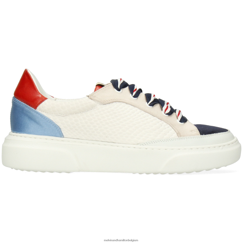 Melvin & Hamilton sportschoenen wit vrouwen haley 23 V488DN1862
