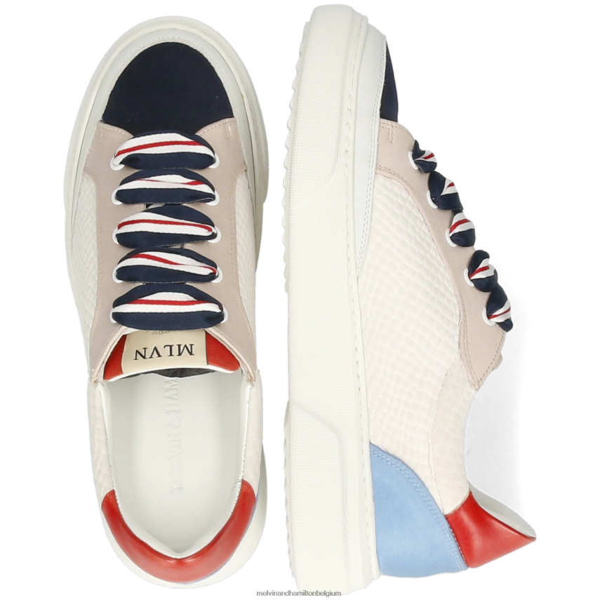 Melvin & Hamilton sportschoenen wit vrouwen haley 23 V488DN1862