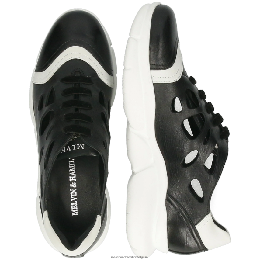 Melvin & Hamilton sportschoenen zwart vrouwen 2 april V488DN1842