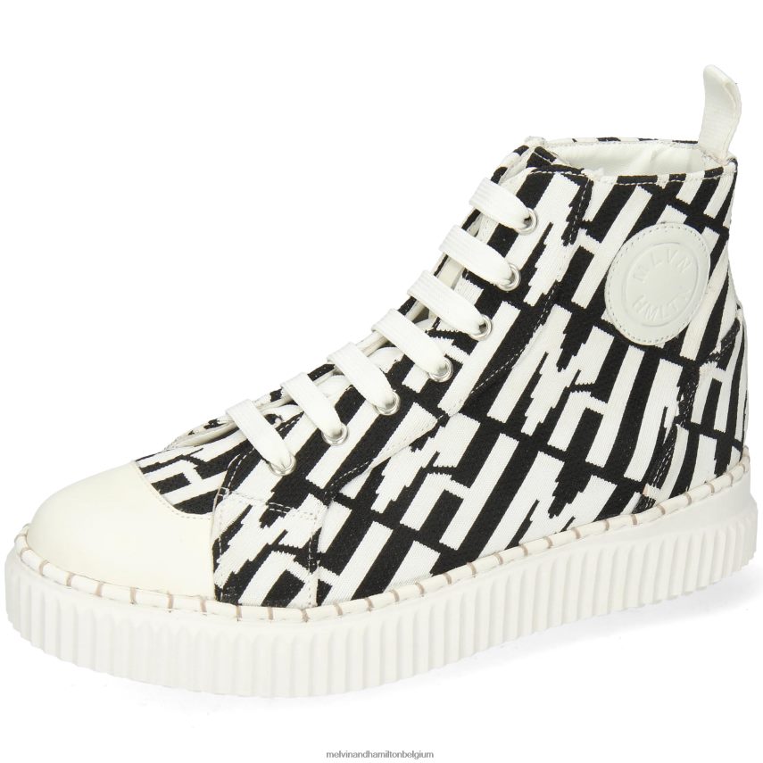 Melvin & Hamilton sportschoenen zwart vrouwen Nuri 3 V488DN1856