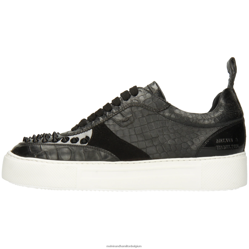 Melvin & Hamilton sportschoenen zwart vrouwen barnsteen 9 V488DN1797